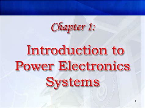power electronics crash course|Introduction to Power Electronics .